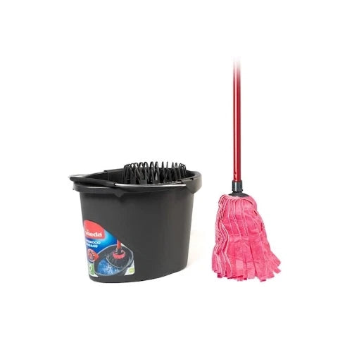 Mocio vileda universale completo i con manico in plastica colore antracite