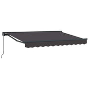 Tenda da Sole | Tenda retrattile manuale Antracite 3,5 x 2 m