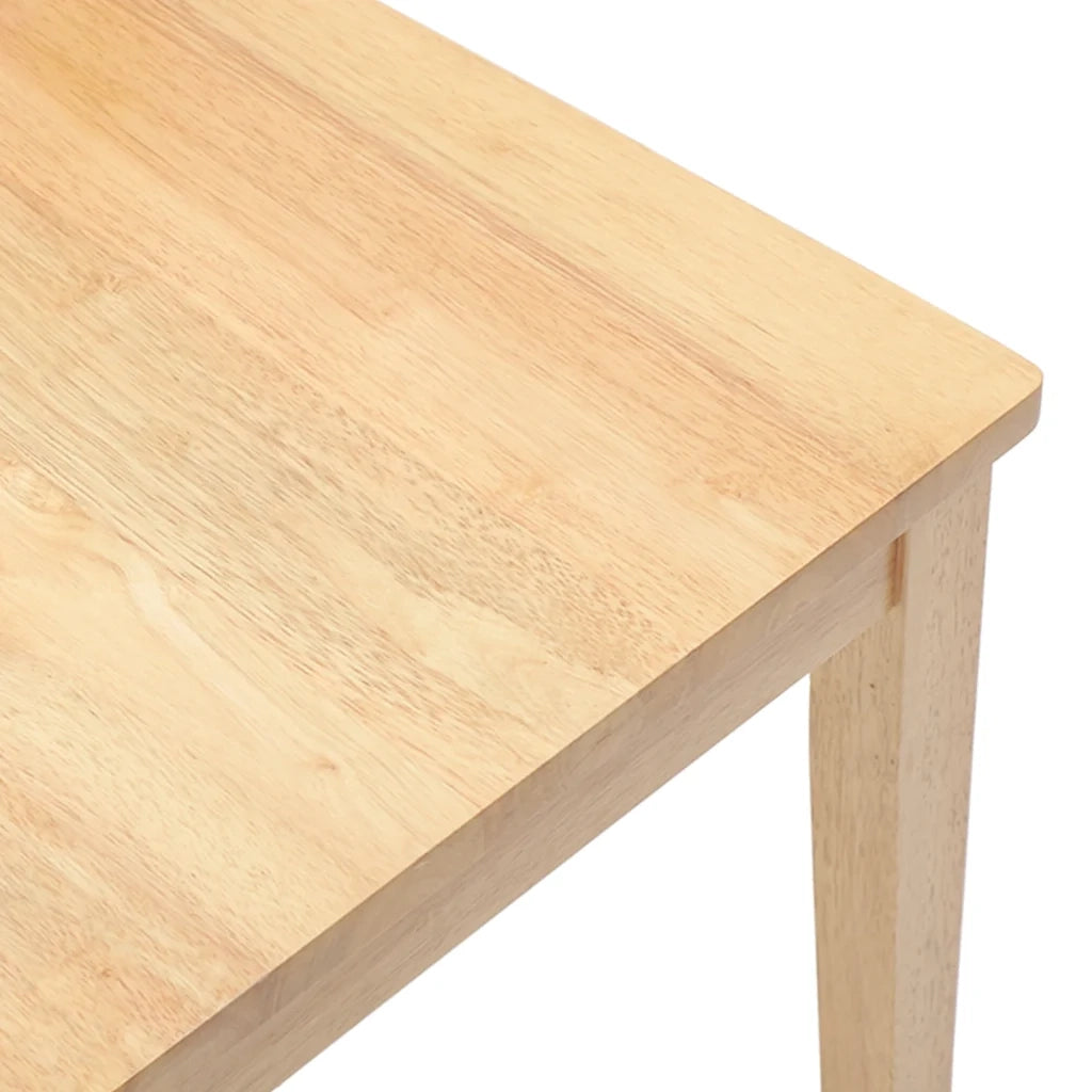 vidaXL Sedie da Pranzo 2 pz in Legno Massello di Hevea