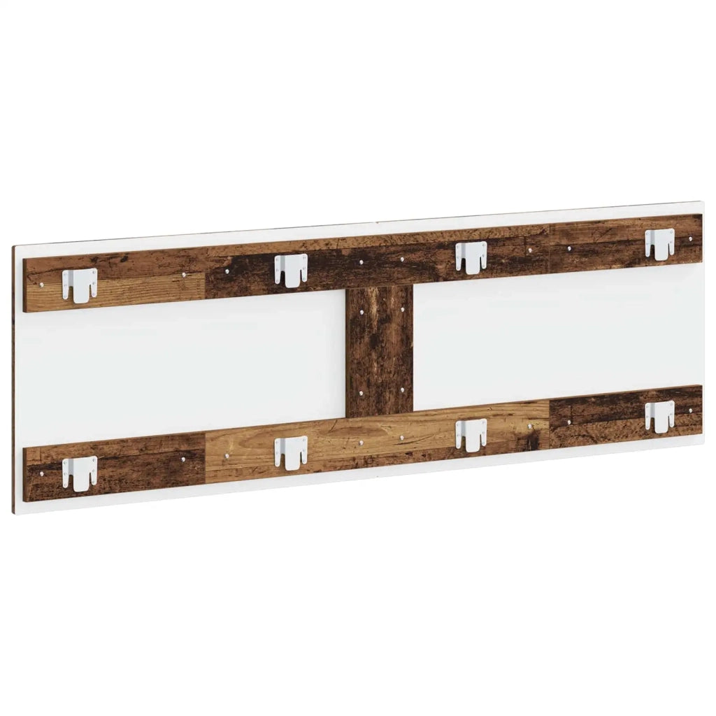 Testiera da Muro UTRECHT Legno antico Legno ingegnerizzato 897833