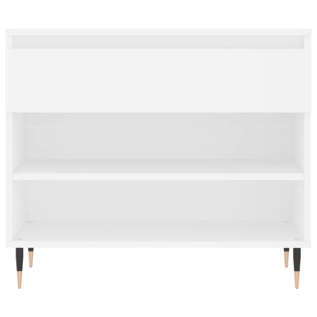 Scarpiera Bianca 70x36x60 cm in Legno Multistrato 831428