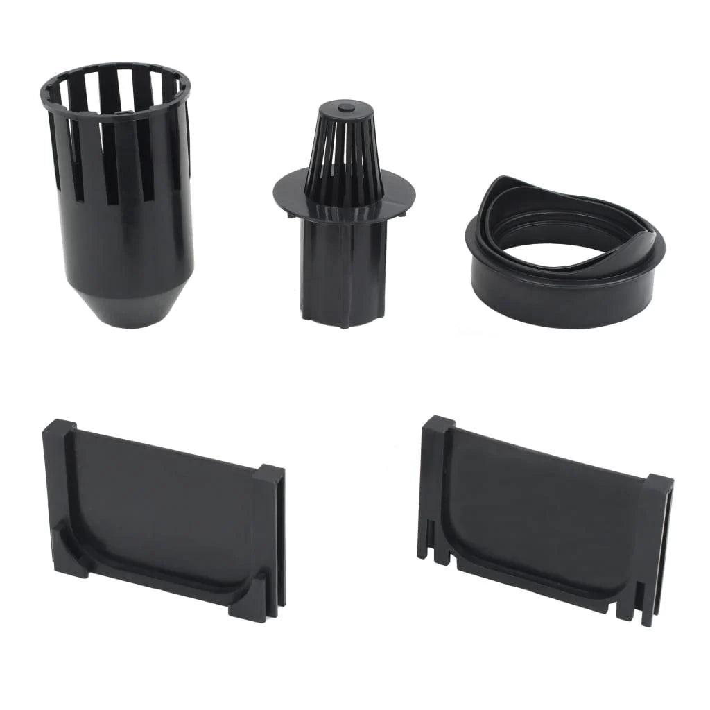 Canali di drenaggio 12 pz Plastica 12 m 02_0002989
