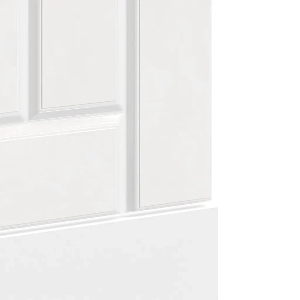 vidaXL Pannello Lavastoviglie Lucca Bianco Lucido in Legno Multistrato