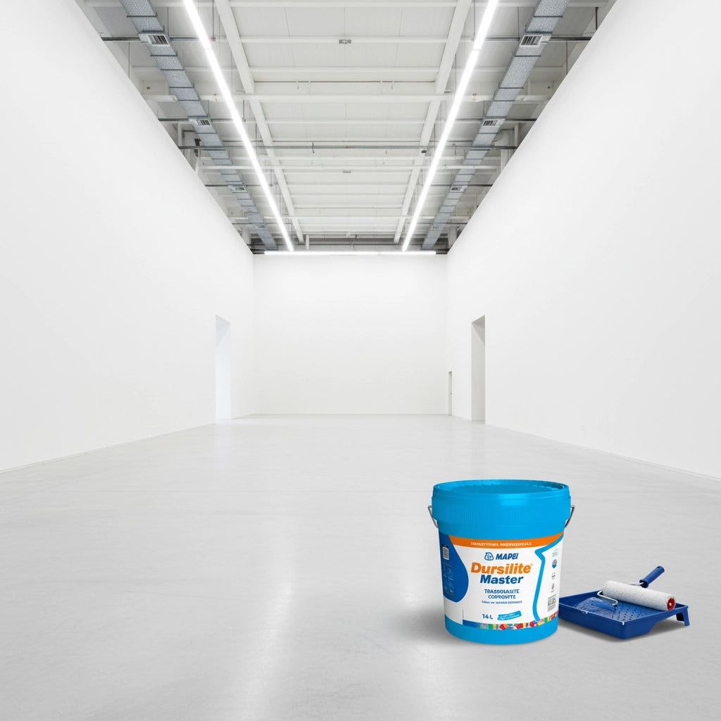Idropittura murale traspirante e coprente dursilite master *** formato 4 lt, confezione 1