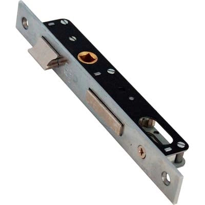 SERRATURA MONTANTE INFILARE 350 OMEC  B.Q NICH F.MM 16 F.OVALE M1+SCR E.MM 15