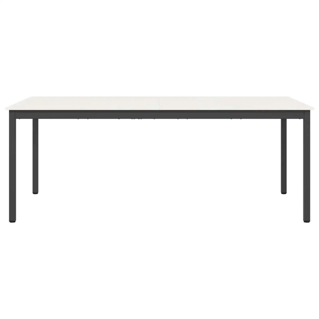 Tavolo da pranzo Bianco 200 x 100 x 75 cm Pino massello 3416326