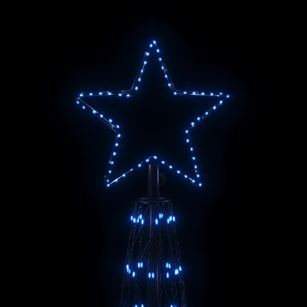 Albero di Natale a Cono-Luci decorative natalizie Blu 3000 LED 230x800 cm
