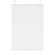 Tenda Plissettata Bianca 95x100 cm Larghezza Tessuto 94,4 cm