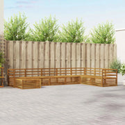 Set di divani da esterno 8 pcs Naturale