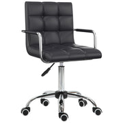 Sedia da ufficio reclinabile ¨C zephmum ¨C tessuto nero 60x60x100 cm
