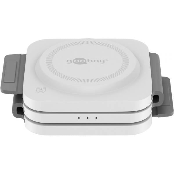 Caricatore Qi Wireless Caricabatterie 3in1 Stazione di Ricarica Pieghevole 15W