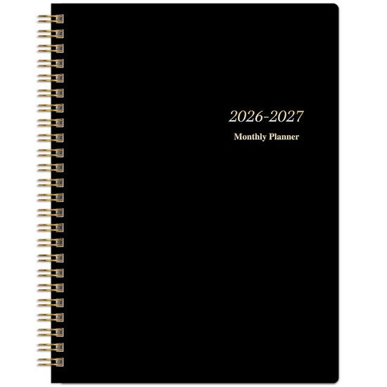 Pianificatore Personale 2026-2027 - 24 Mesi - Organizzatore Personale - Tracciato delle Abitudini - Elenco delle Attività - Formato B5 18 x 23 cm - Calendario Annuale