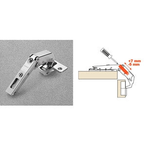 SALICE CERNIERA ANGOLARI REG ANGOLO 65 FORI 48- 25,0 pz