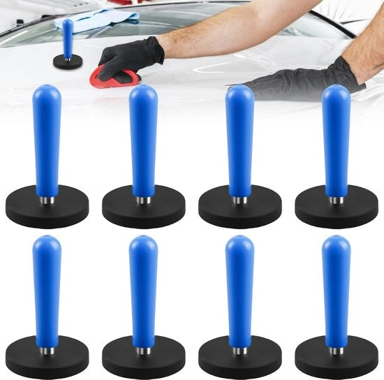 Kit di montaggio magnetico a 8 pezzi - Otre magnetico - Strumenti per lavorazione della lana - Fai da te - Copertura auto - Magneti forti - Magnetico