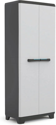 Armadio Tuttopiani in Resina per Esterno con Ripiani Regolabili Resistente e Impermeabile Linear Keter