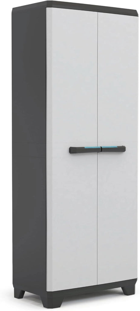 Armadio Tuttopiani in Resina per Esterno con Ripiani Regolabili Resistente e Impermeabile Linear Keter