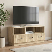Mobile TV Rovere Sonoma 102 x 34,5 x 47 cm Legno ingegnerizzato 895367