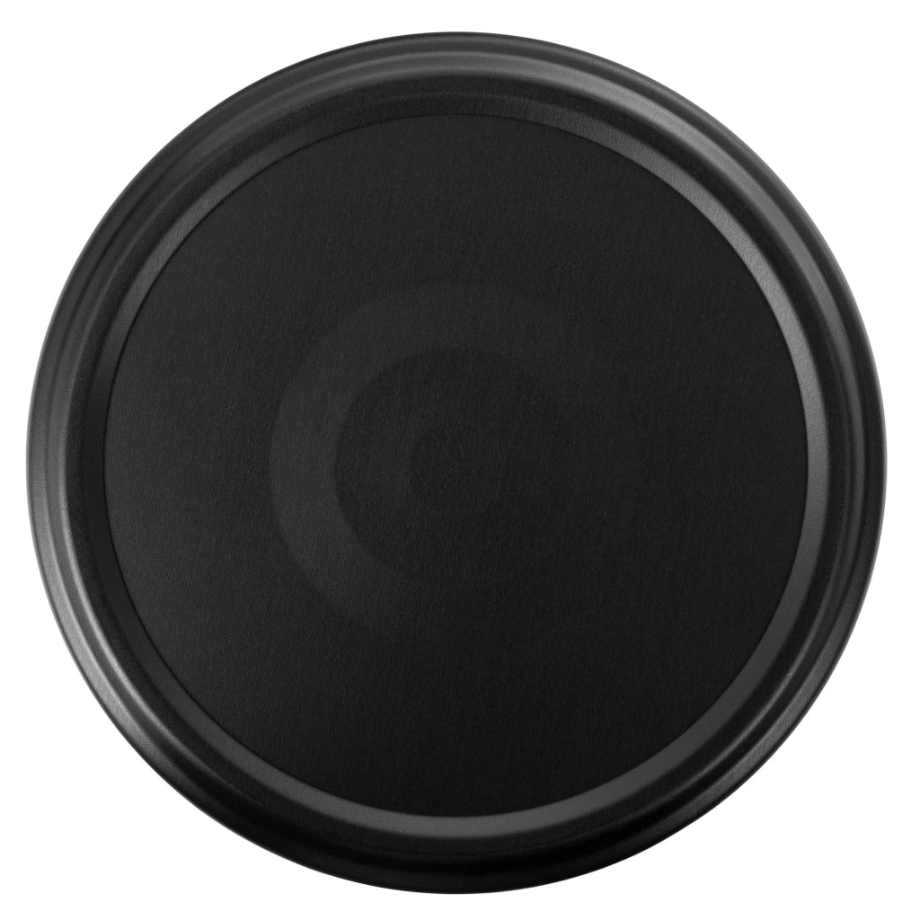 Barattoli per conserve KADAX Denia 250ml 50 pezzi 82mm + coperchio "Nero opaco"