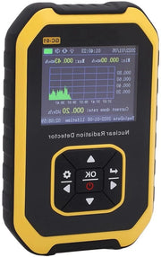 Geigerteller con Display LCD per Misurazione Professionale della Radiazione Nucleare in CT-Scans, Tegli e Alimenti.
