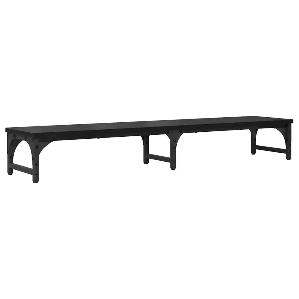 Supporto per Monitor Rovere Nero 105 x 23 x 15,5 cm