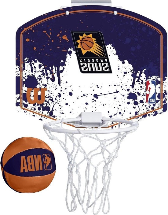 Mini cestistica con pallone da basket PHOENIX SUNS - Indoor Outdoor uso. Anello da basket 

(se non è necessario, rimuovo PHOENIX SUNS) 

Mini cestistica con pallone da basket Kunststof - Indoor Outdoor uso. Anello da basket