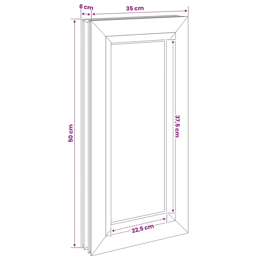 Finestra Cantina RISOR 35 x 50 cm PVC e Vetro 42047973