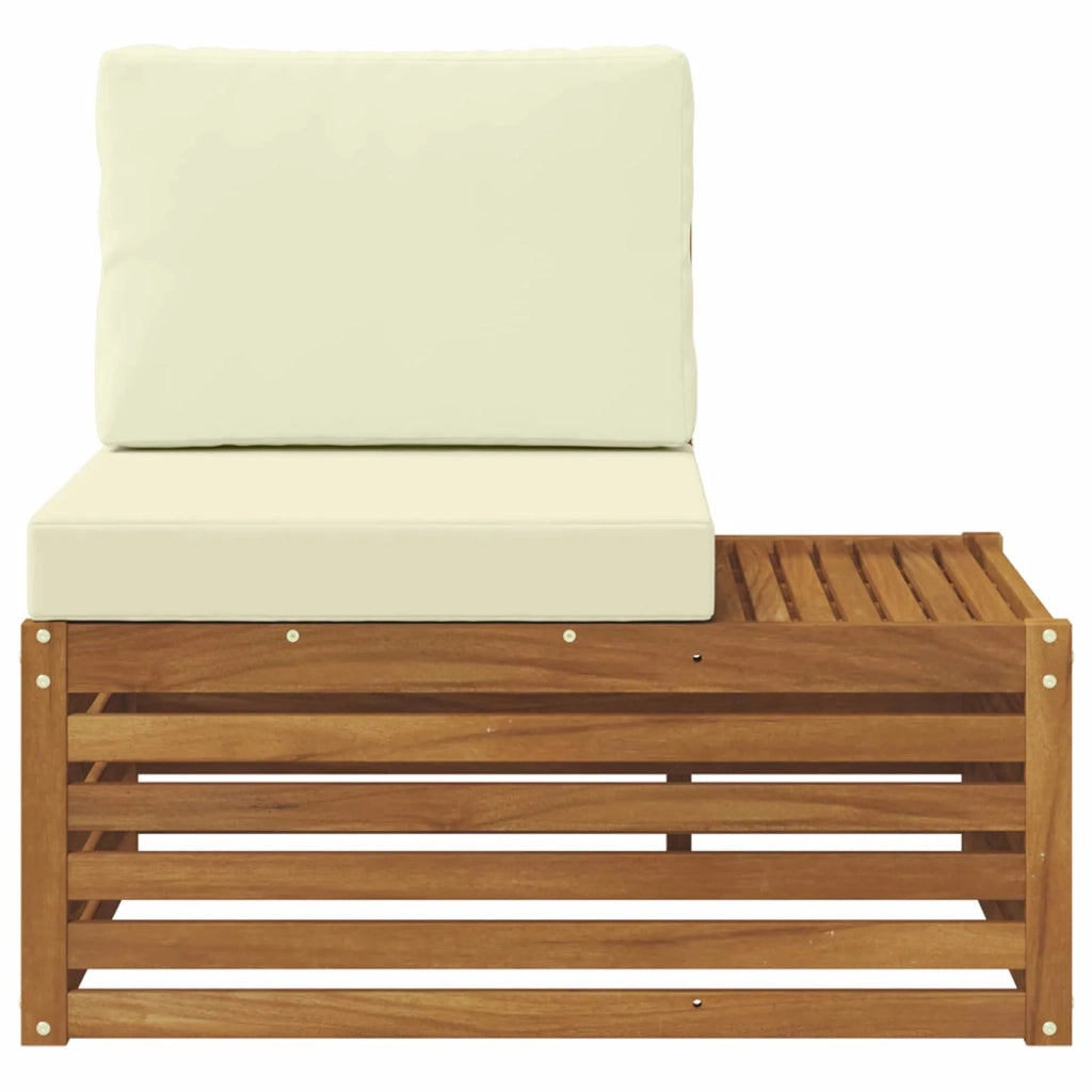 Divano da Giardino-Divano Esterno Finale con cuscino Naturale 91 x 63 x 73 cm 764287