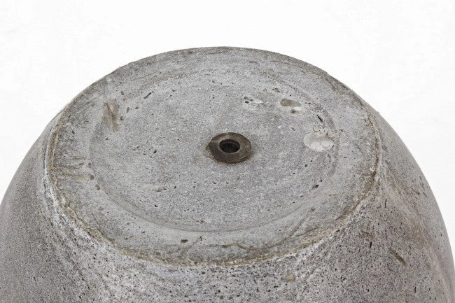 Set 2 Vasi Cement Sfera Grigio