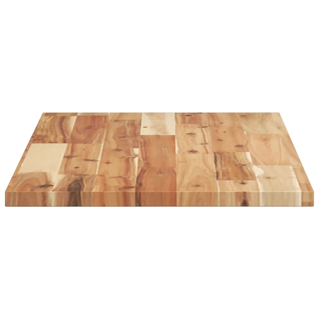 vidaXL Piano Tavolo Rettangolare 80x40x2cm in Legno Massello di Acacia