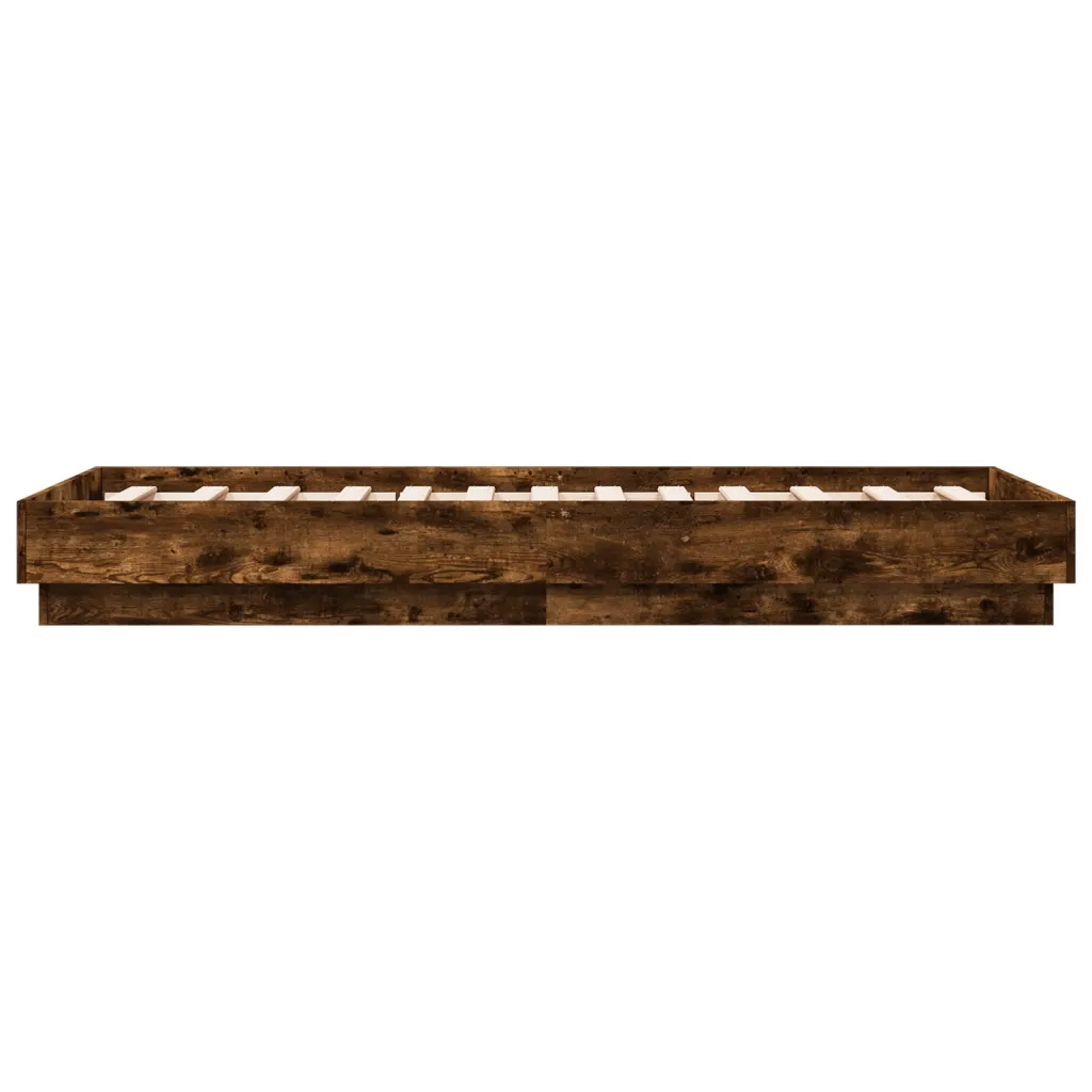 Giroletto senza Materasso Rovere Fumo 75x190 cm in Truciolato