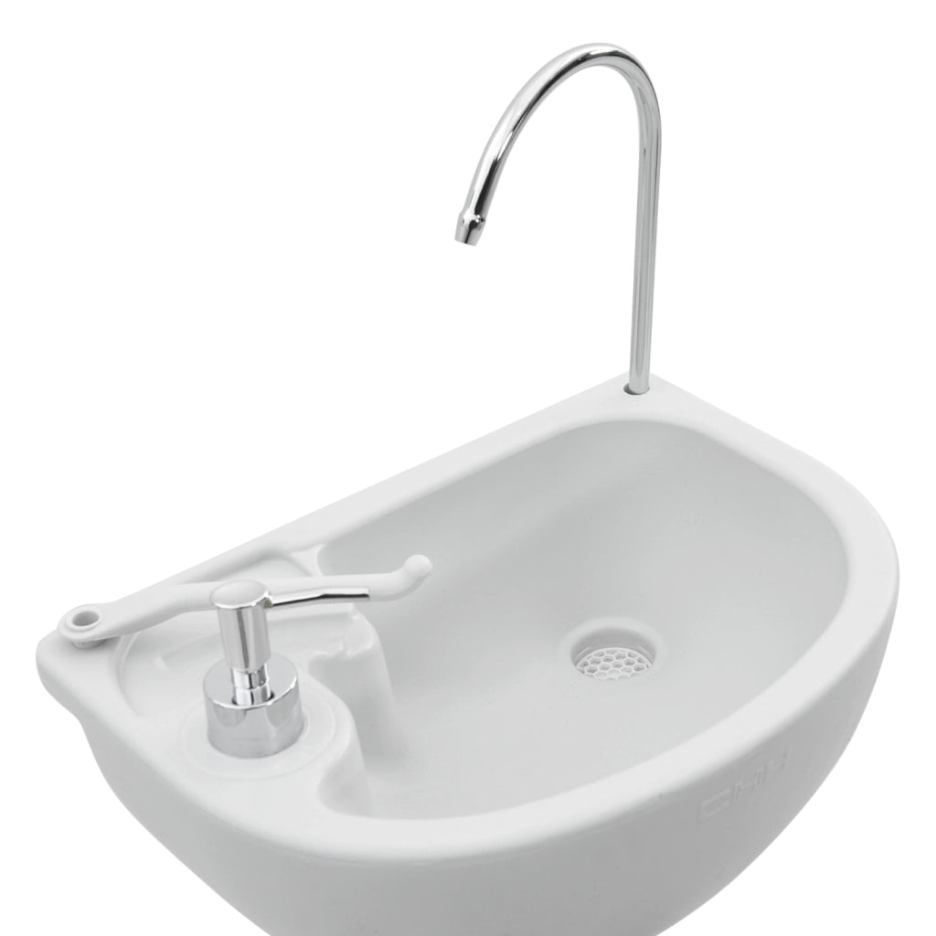 Tavolo da Campeggio  corpo grigio+coperchio bianco+grigio fresco