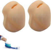 Dispensatore di dentifricio automatico - accessori da bagno per bambini e adulti - senza rifiuti o residui.