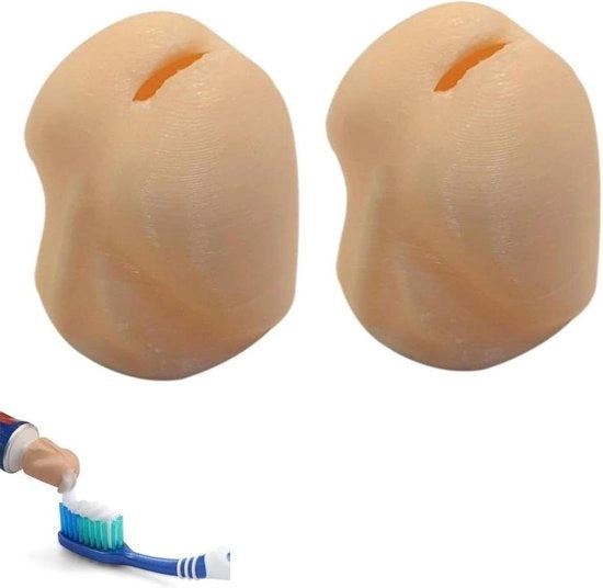 Dispensatore di dentifricio automatico - accessori da bagno per bambini e adulti - senza rifiuti o residui.