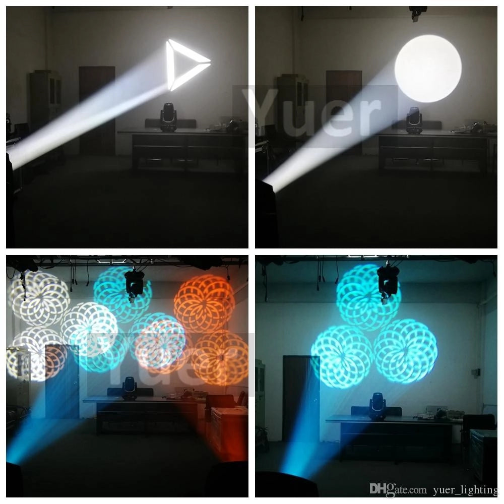 Trade Shop - Testa Mobile Moving Head Led 2 In 1 Beam Spot Led 200 Watt Luci Per Discoteche -
