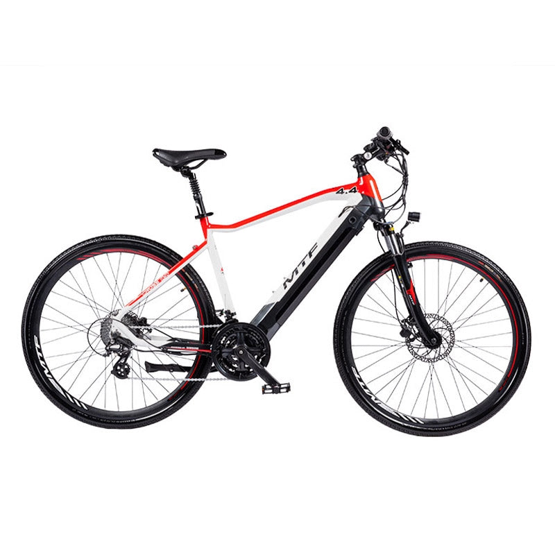 Bicicletta Elettrica Mtf Cross 4.4 Con 3x8 Velocità, Ruote 28 E Autonomia 110 Km - Telaio 20""
