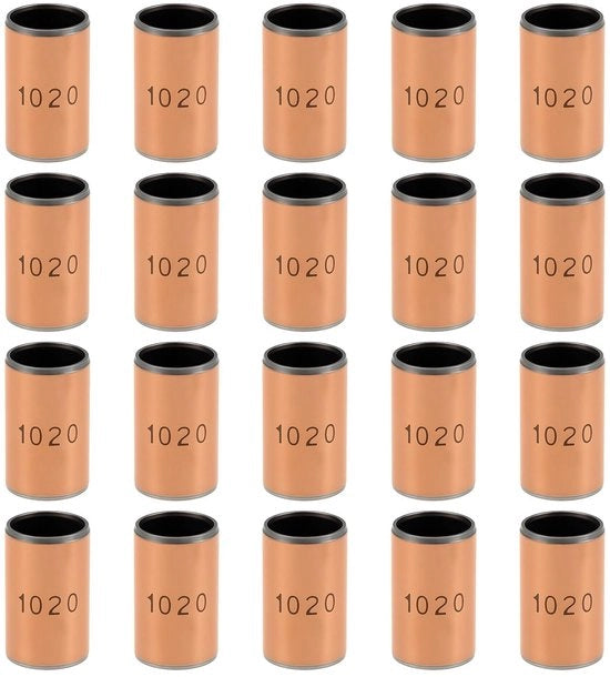 Lagers 20 Stuks - Lagertrekker - Lagervet - Adatto per Macchine per Tessuti - Lader Idraulico - Installazione Facile - Metallo - Cassa di Lavoro