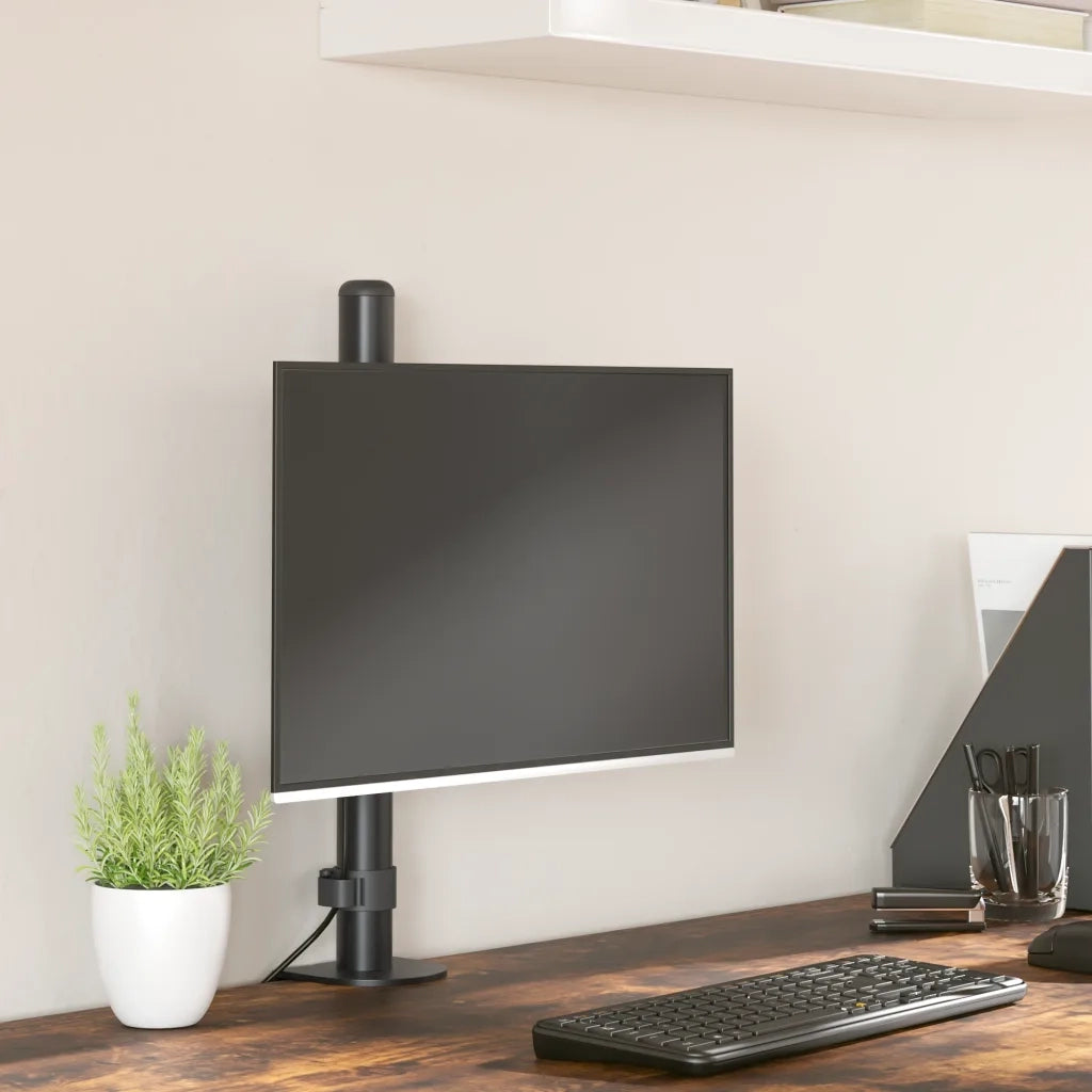 Supporto per Monitor in Acciaio Nero VESA 75/100 mm CFW5420831