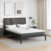 Materasso-Materasso per letto Bianco e Grigio 140 x 190 cm Tessuto Jacquard 488203