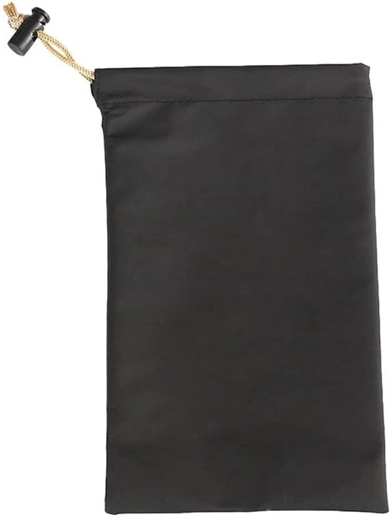Set di 3 Tasche per Oggetti con Cordoncino - Impermeabile - PU - 8,5 x 13 cm - Nero - Per Chiavi/Telefoni Cellulari - Tasca per Oggetti Decorativi