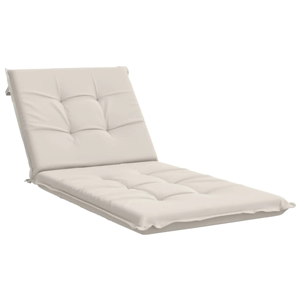 Cuscino per Lettino GEMERT 100% Poliestere Bianco 947459
