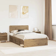 Struttura del letto-Giroletto Rovere Artigianale 120 x 190 cm 618771