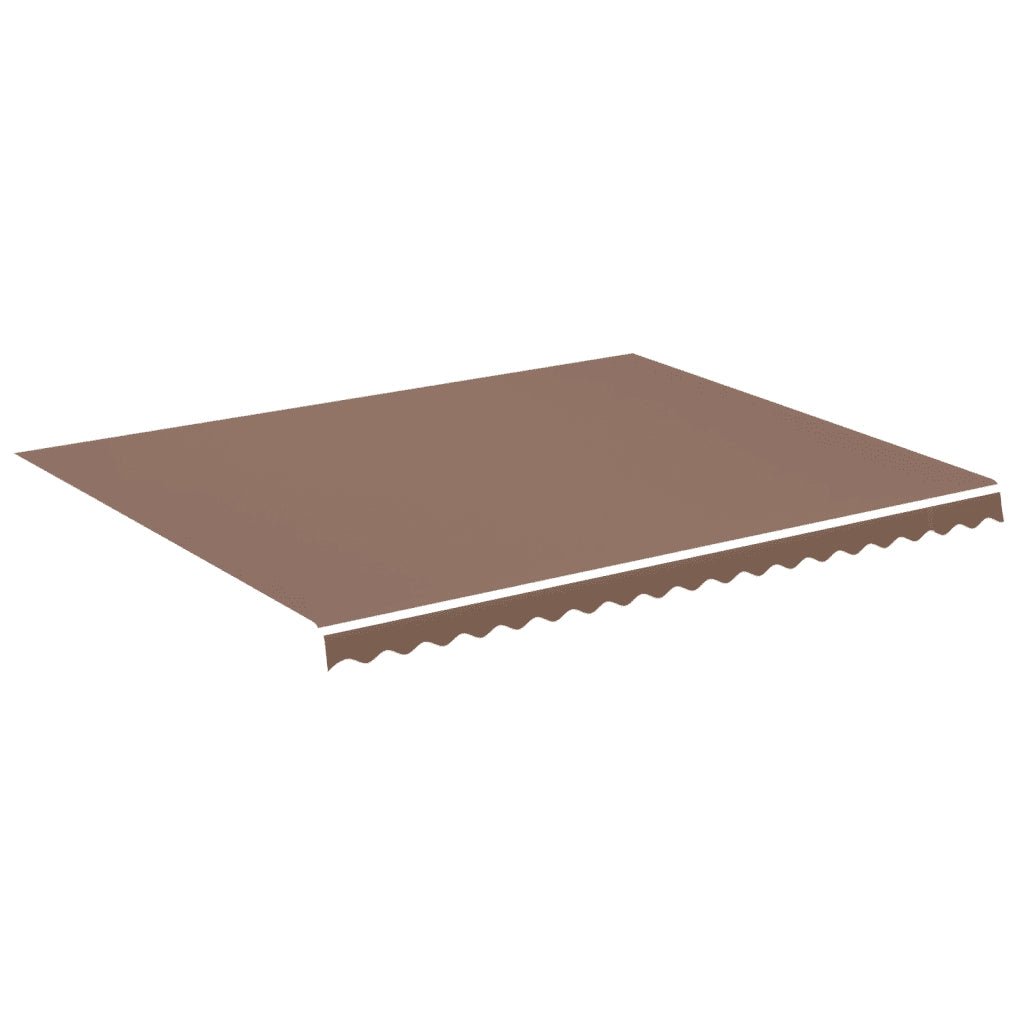 Tessuto di Ricambio per Tenda da Sole Marrone 4,5x3,5 m cod mxl 57103