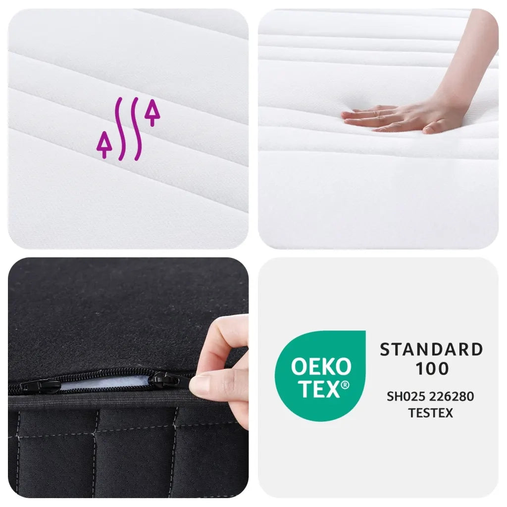Materasso a Molle-Materasso per letto Bonnel Medio 100x200 cm 403731
