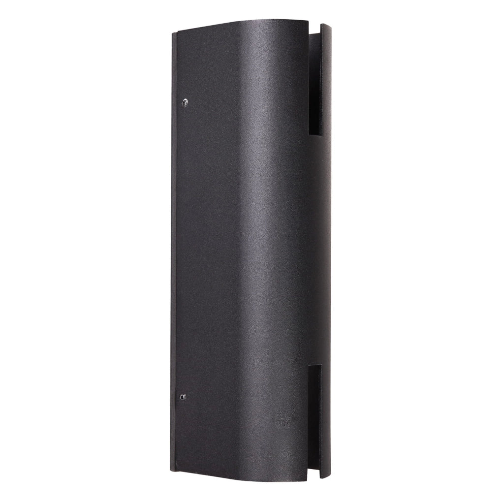 Applique esterna Italux Rovigo nera LED 16W 3000K IP54