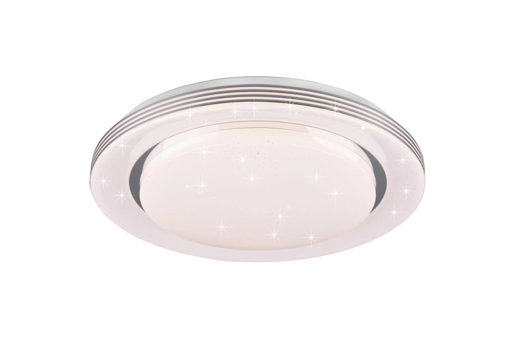 Plafoniera da Interno a led in Plastica Bianco