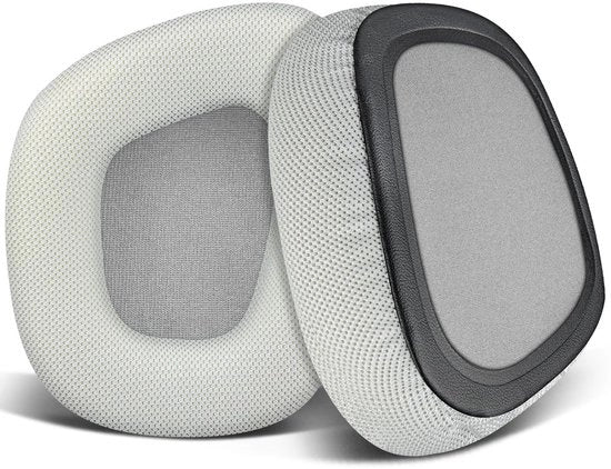 Orecchini di sostituzione in mesh-stoffa per Corsair Void/Void v2/Void Pro/Void Elite/Surround, cuffie gaming con connessione USB e Bluetooth RGB, supporti auricolari con schiuma isolante acustica