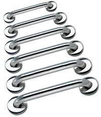 Maniglione di sicurezza in acciaio (cromato) - Lunghezza: 45 cm