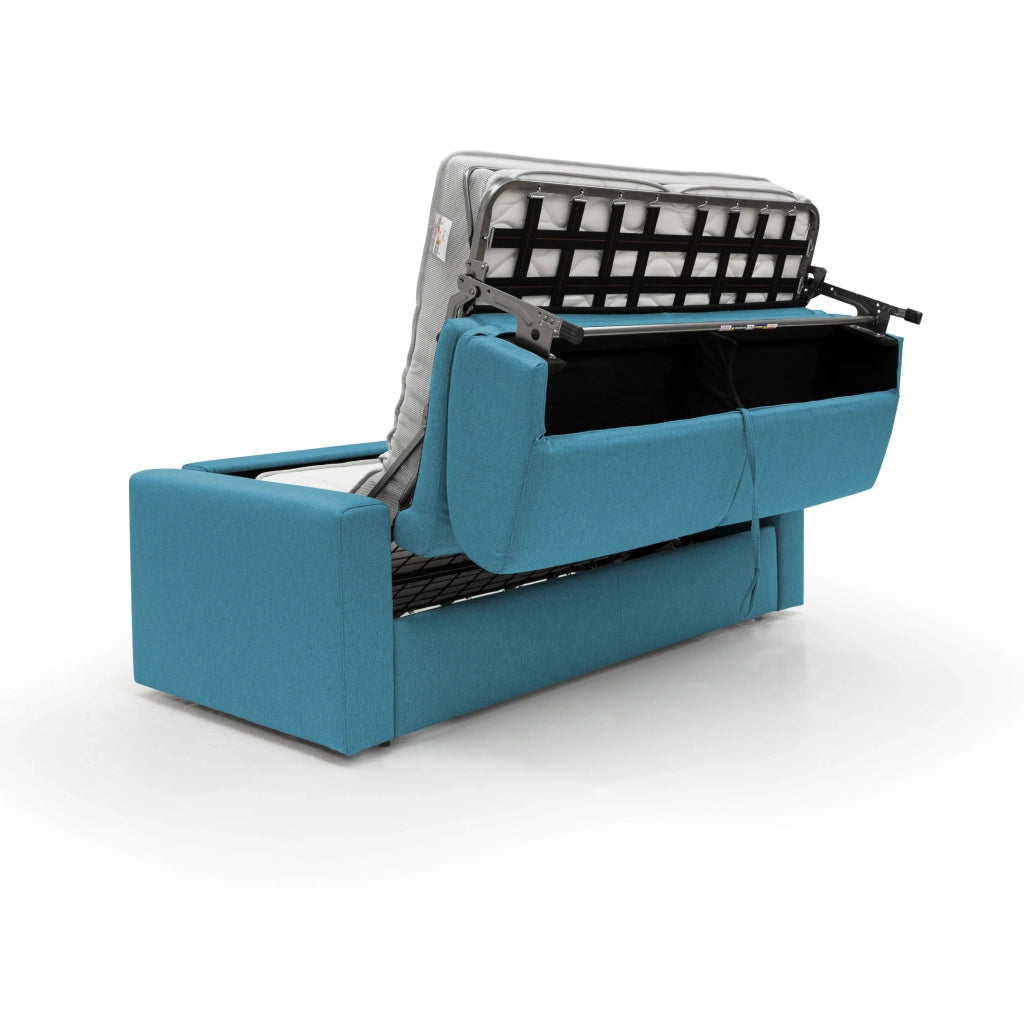 Kansas Divano letto matrimoniale H20 impermeabile 172 cm  azzurro