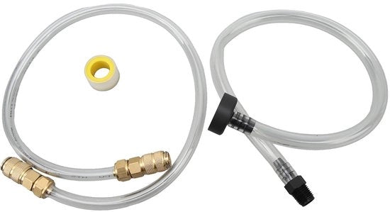 Set di Sfiatamento per Autocarro Flessibile - Regolazione Idraulica - Connettore in Plastica - Ricarica di Liquido - Grande Compatibilità - Alta Efficienza - Sfiatamento per Autocarro