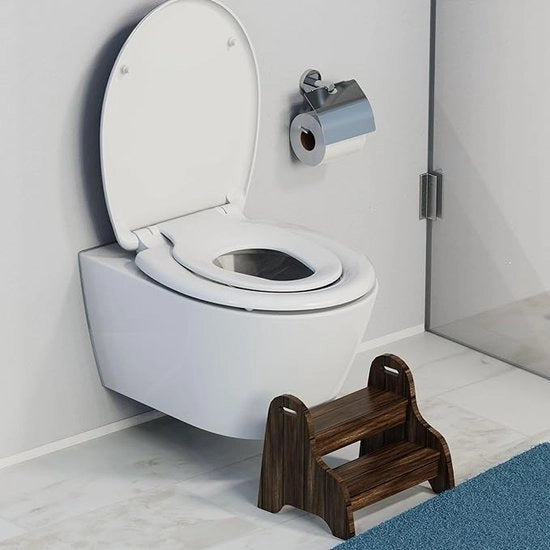 Chiusura rapida per wc in Duroplast per una facile pulizia